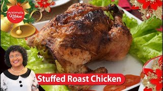 Stuffed Roast Chicken for the Christmas
