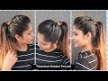 new-way-to-create-volumized-braided-ponytail-hairstyle-high-messy-ponytailhairstyle-28-08-2019