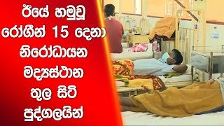 The 15 Patients Who Were Found Yesterday were in Quarantine Centers