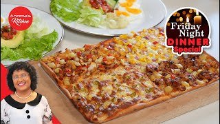 pizza-with-healthy-salad